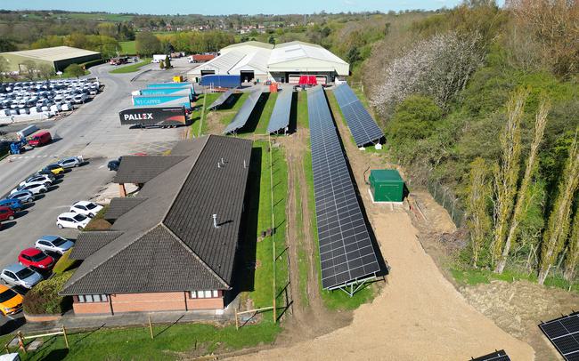 Mileway solar installation 4