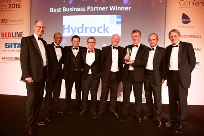 News Hydrock named Best Business Partner leading aviation awards AOA