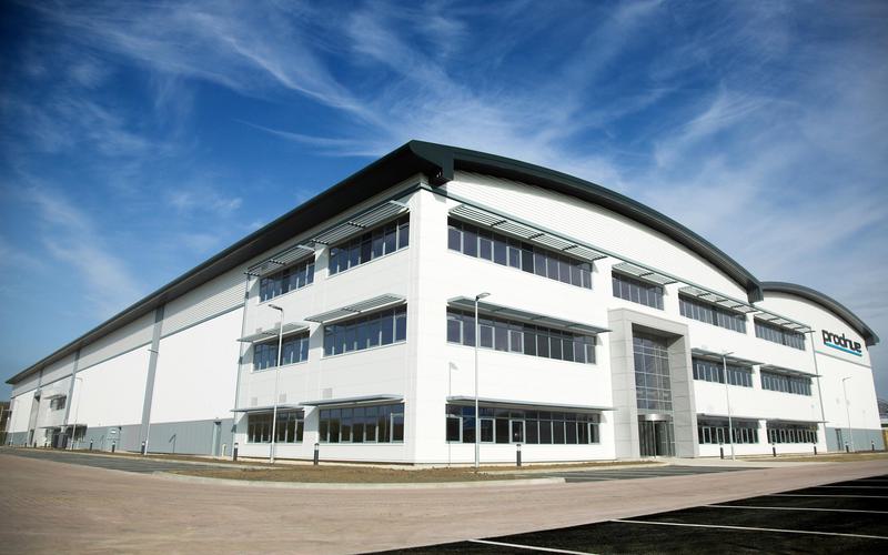 Prodrive HQ warehouse facility Banbury external hero