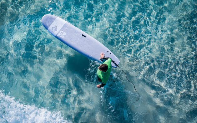 Surfer wavegarden