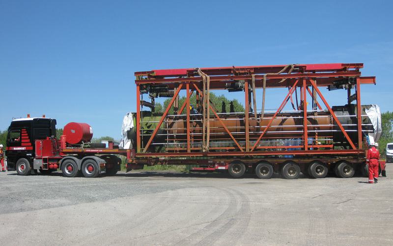 Radioactive materials transport Chapelcross Hero