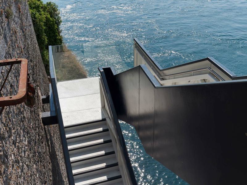 Royal William Yard Staircase Plymouth glass 43