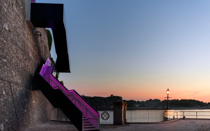 Royal William Yard Staircase Plymouth hero