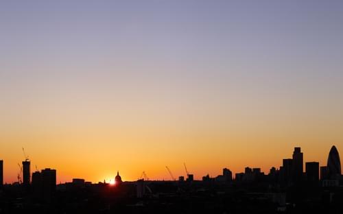 Sunset London