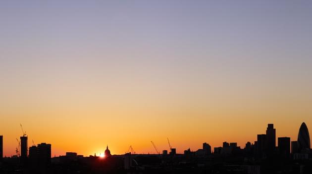 Sunset London
