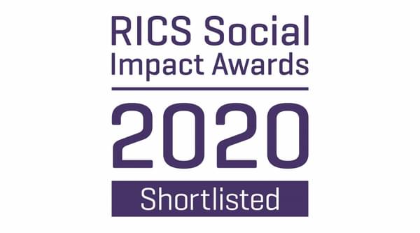 RICS Awards 2020 Social Impact Shortlisted