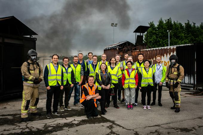 Hydrock fire safety team training day